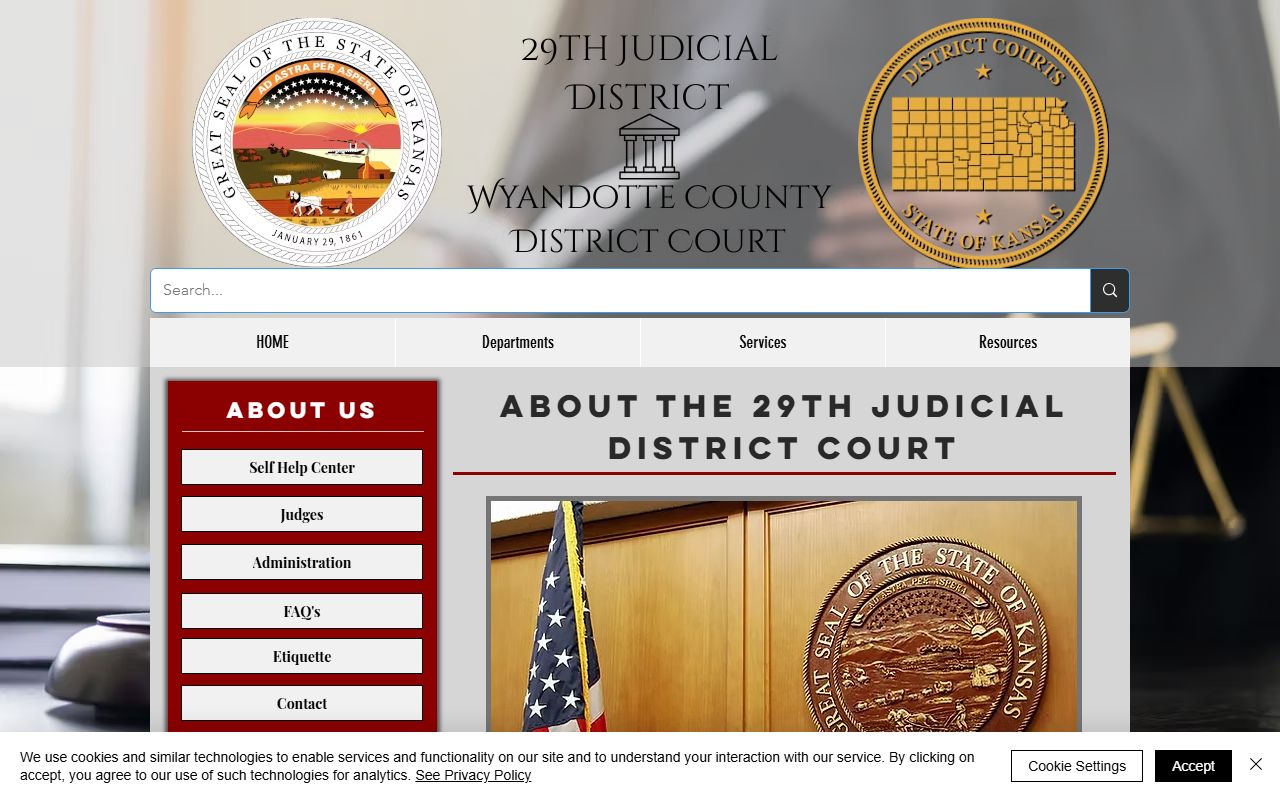 Wyandotte County court records 29th Judicial District about page